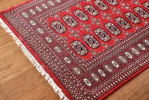 Bokhara rug 3x5 red - bokhara,
