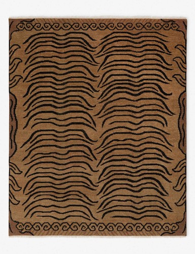 Hand knotted wool - rug, 100%