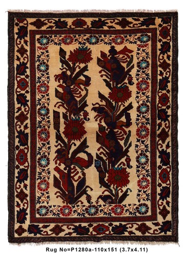 4x5 tribbal wool afghan - 4x5',