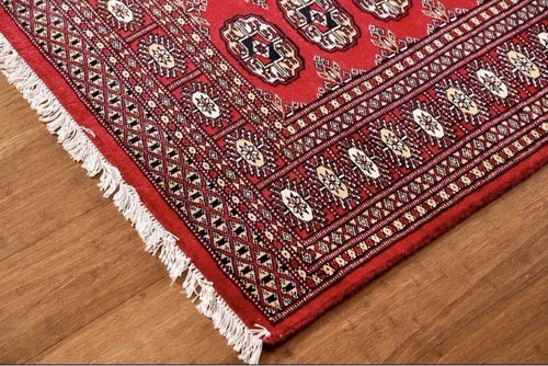Bokhara rug 6x9 red turkoman - 6x9,